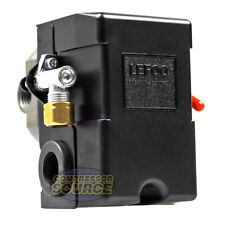 Lefoo 95-125 Psi Air Compressor Pressure Switch 14 Female Npt 4 Port Lf10-l4h
