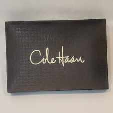 Cole Haan Leather Suede Portfolio 8 12 X 6 Writing Pad Keeper Secretary