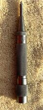 Vintage Starrett No. 18a Spring Loaded Automatic Center Punch