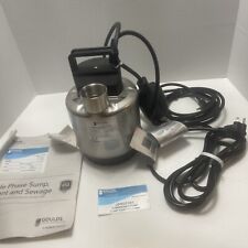 Goulds Lsp0311at Submersible Sump Pump 13 Hp 115 V 36 Gpm Phase 1-12 Npt
