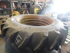 Tractor Tire And Rim Armstrong 18.4-38 Double Beveled With Spacer Tag 667outs