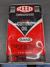 Reed Threadguard Clear Thread Cutting Oil 1 Us Quart Ogc New Nos Usa