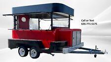 New Electric Mobile Food Trailer Enclosed Concession Stand Design 4 Hitch Ft8