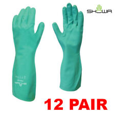 Showa 730 Chemical Resistant Nitrile Gloves Small-2xl - 12 Pair