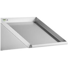 22w X 21l Stainless Steel Commercial Kitchen Wall Mounted Slanted Rack Shelf