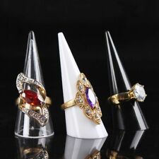 5pcs New Rings Holder Fancy Acrylic Jewelry Finger Ring Display Ring Holder