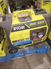 Ryobi 2300 Watt Recoil Bluetooth Gasoline Powered Digital Inverter Generator