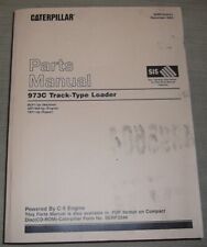 Cat Caterpillar 973c Track Loader Parts Manual Book Sn Bcp00001-up Sebp3244