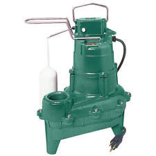 Zoeller M264 10 Hp Submersible Sewage Pump - Green