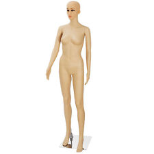 Pp Realistic Display Female Mannequin Head Turns Dress Form W Base Full Body