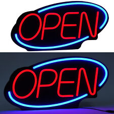 Pvc Led Open Sign Bright Neon Light For Restaurant Bar Pub Shop Store 12x24 Inch