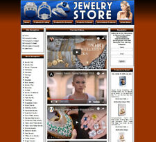 Jewelry Store Complete Custom Made Website Free Domain. Amazon Store Adsense.