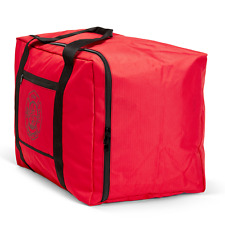 Tfs Firefighter Rescue Turnout Gear Bag Fire Stomp Ripstop Fabric Zip Pocket Red