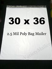 2 Poly Bag Mailer 30x 36 2.5 Mil Quality Extra Large Shipping Bags