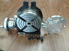 6 Horizontal Vertical Rotary Table W. Centering Base Adapter In-tsl6-adp-new