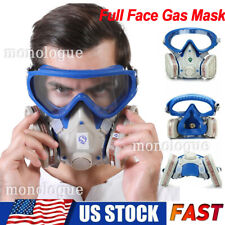 Gas Face Mask Respirator Painting Spraying Filter Safety Chemical Air Protection