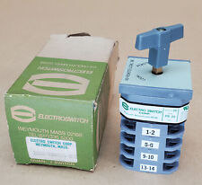 Electro Switch 4-pole Rotary 20kb-0908d4 002 8130 Series 20 Pr-20 Pr20