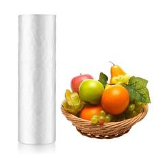 350 Bags Clear Plastic Produce Bags Roll 14x20 For Kitchen Fruit Food Storage