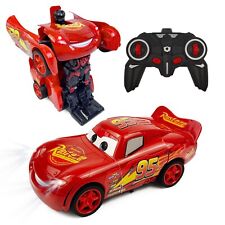 Transform Mcqueen Rc Car New Upgrade Deformed Robot Birthday Gift For Kids 3y