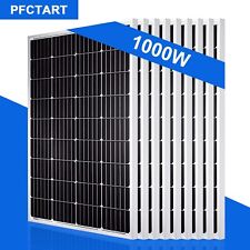 1000w Solar Panel High Efficiency 12v24v36v48v Power Supply System For Home