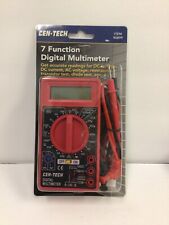 Cen-tech 7 Function Multi-tester Digital Multi-meter Test Equipment Meter - New