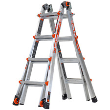 Little Giant Megalite 17 Ladder With Tip Glide Wheels