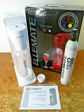 New Ellemate Iconic Beverage Carbonation Machine 60l Co2 Red White Or Black