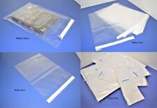 100 Clear 12 X 18 Resealable Plastic Bags Uline Self-seal Poly Bags 1.5 Thick