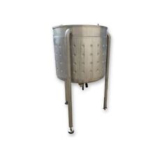 Used 500 Ltr 130 Gallon Stainless Steel Kettle Steam Jacketed Liquid Tank