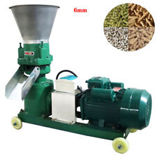 Electric Large Output Anilmal Feed Pellet Mill Machine 6mm 220v Pelletizer