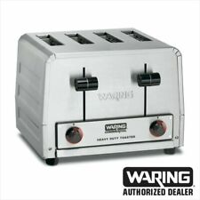 Waring Wct805 Commercial Heavy Duty 4 Slot Toaster 240v 1 Year Warranty Blow Out