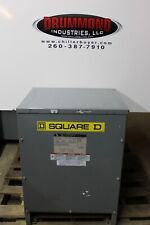 Square D Sorgel Transformer 15s5hnv 15 Kva Pri 600v 25a Sec 240120v 62.5a