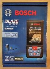 Bosch Glm400c Blaze 400 Outdoor Laser Measure Bluetooth Camera View New