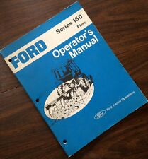 Ford Series 150 Plow Operators Owners Manual