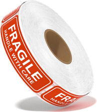 20 New Unused Fragile Handle With Care Stickers