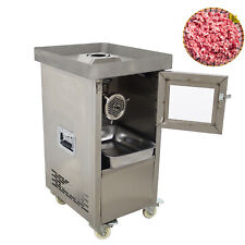 8mm Electric Commercial Meat Grinder Wtrays Meat Grinding Machine 110v 400kgh