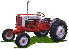 Ford Model 961 Powermaster Farm Tractor Canvas Art Print By Richard Browne