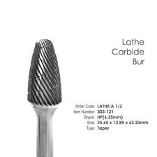 Dental Lab Lathe Bur A-12 Taper Shape 14 Shank New