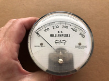 17 Vintage Triplett Dc Milliamperes Meter Model 321-pl