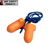 Ear Plugs Corded Soft Orange Foam Sleep Travel Noise Shooting Earplugs Nrr 32