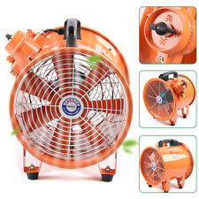 Explosion-proof 10 Axial Fan Cylinder Pipe Spray Booth Paint Fumes Exhaust Fan