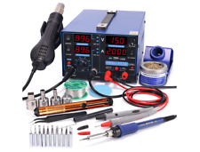 2a Usb Smd Hot Air Rework Soldering Iron Station Dc Power Supply 0-15v 0-2a