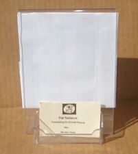 Business Card Brochure Flyer Holder Clear Acrylic Standing Counter Display