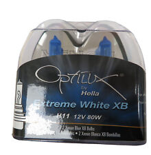 Hella H71071032 Optilux Extreme White Light Bulbs H11 12v 80w Pack Of 2