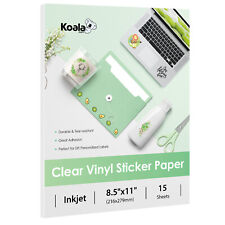Koala Clear Sticker Paper For Inkjet Printable Vinyl Sticker Paper Waterproof 15