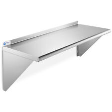 Nsf Stainless Steel 18 X 48 Commercial Kitchen Wall Shelf Restaurant Shelving