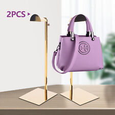 2x Handbag Display Rack Hanger Bag Store Metal Adjustable Purse Stand Holder Us