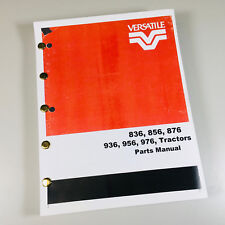 Versatile 836 856 876 936 956 976 Tractor Parts Manual Catalog Engine Chassis