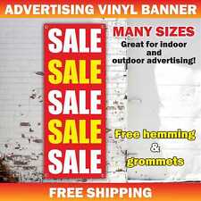 Sale Advertising Banner Vinyl Mesh Sign Store Clearance Retail Shop Discount
