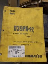 Komatsu D39px-22 Crawler Dozer Parts Book